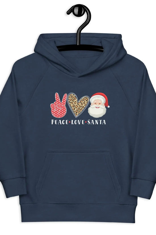 Hello Santa Kids Eco Hoodie - IVORYNN