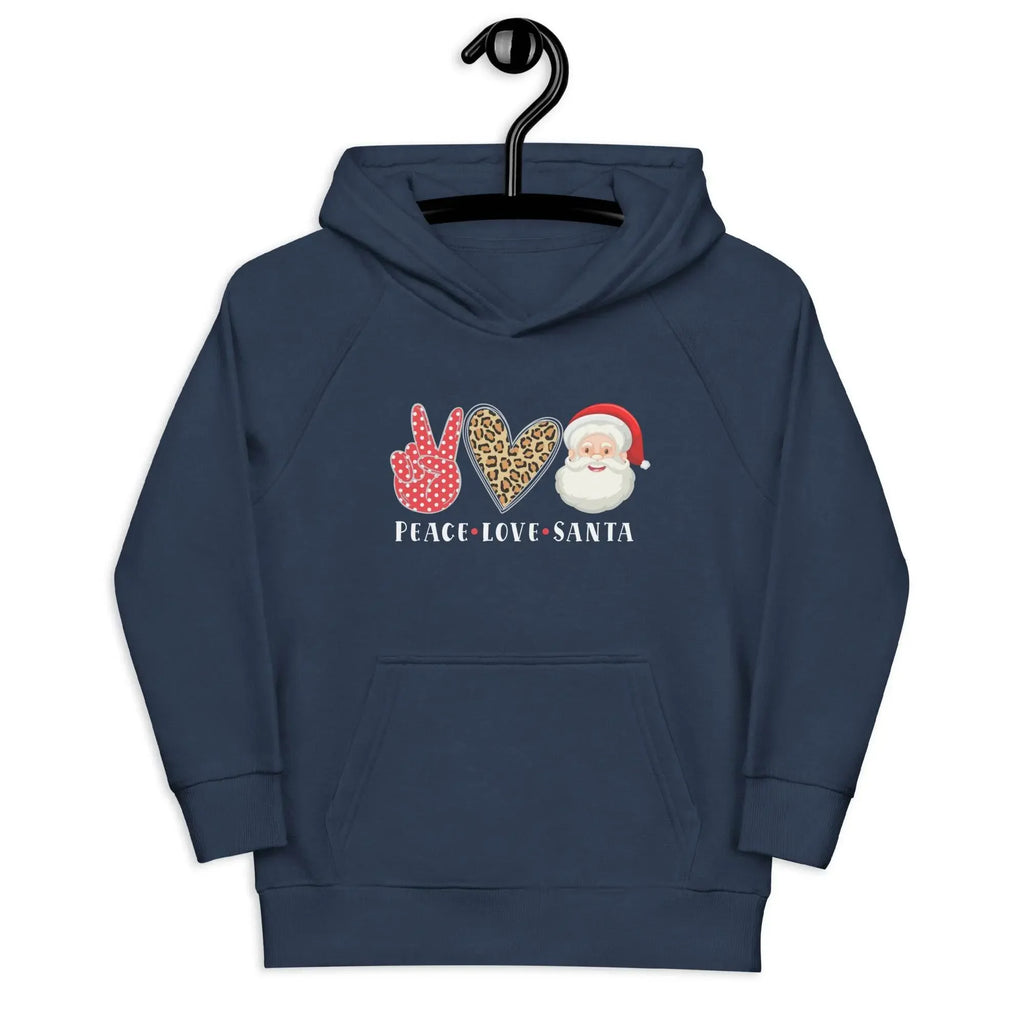 Hello Santa Kids Eco Hoodie - IVORYNN