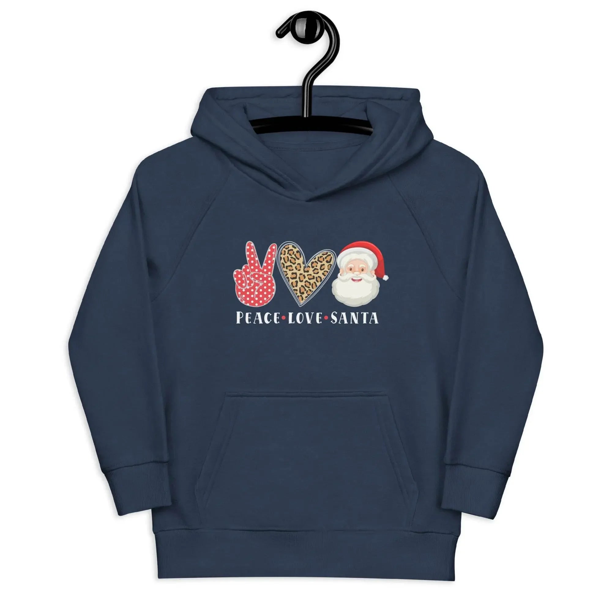 Hello Santa Kids Eco Hoodie - IVORYNN