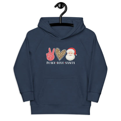 Hello Santa Kids Eco Hoodie - IVORYNN