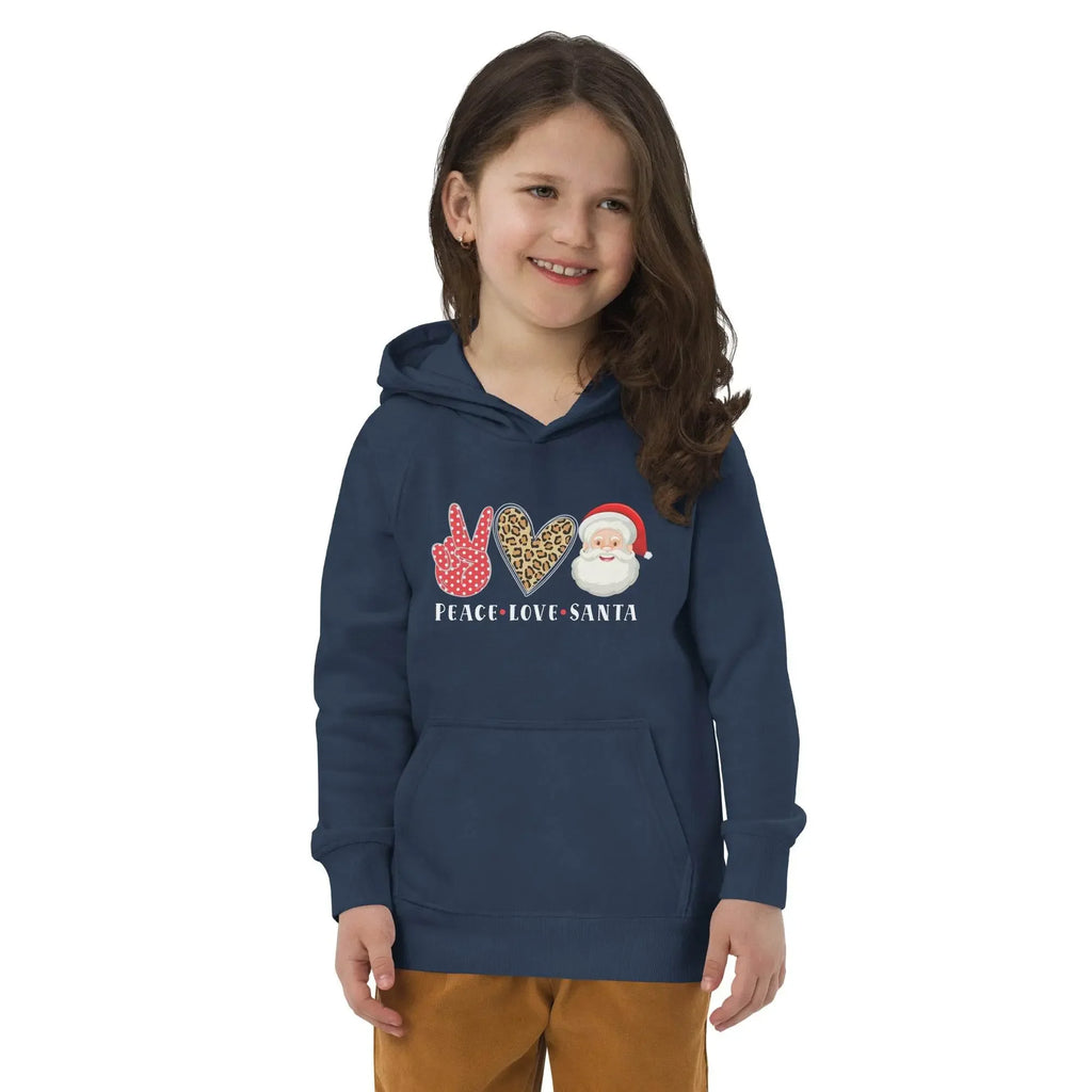 Hello Santa Kids Eco Hoodie - IVORYNN