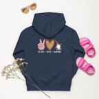 Hello Santa Kids Eco Hoodie - IVORYNN
