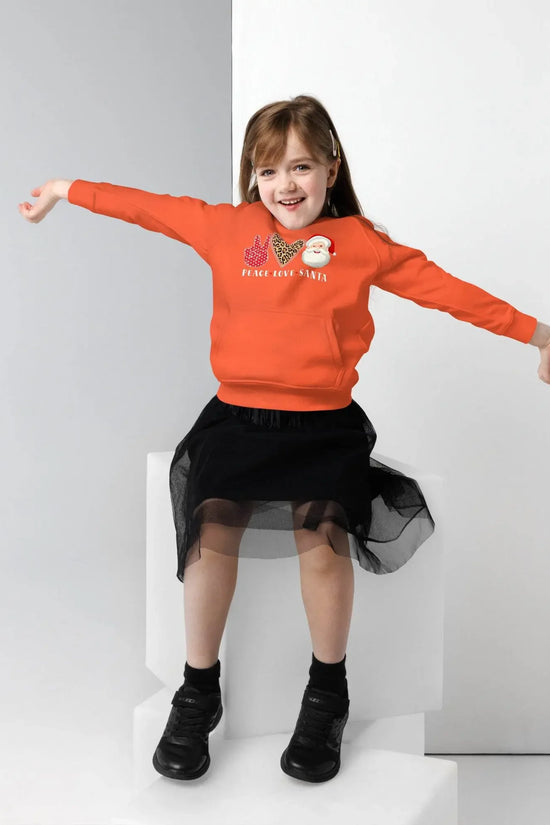 Hello Santa Kids Eco Hoodie - IVORYNN