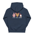 Hello Santa Kids Eco Hoodie - IVORYNN