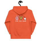 Hello Santa Kids Eco Hoodie - IVORYNN