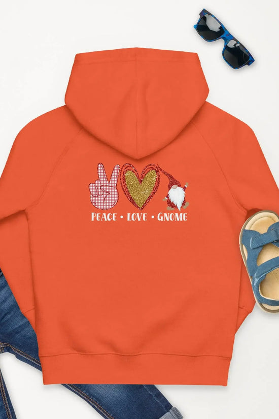 Hello Santa Kids Eco Hoodie - IVORYNN