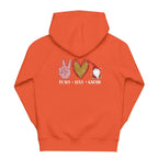 Hello Santa Kids Eco Hoodie - IVORYNN
