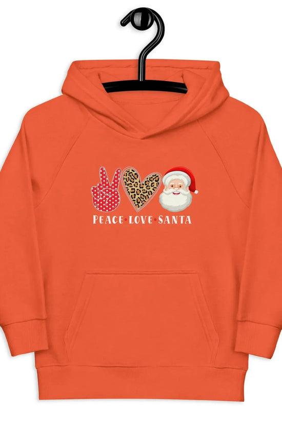 Hello Santa Kids Eco Hoodie - IVORYNN