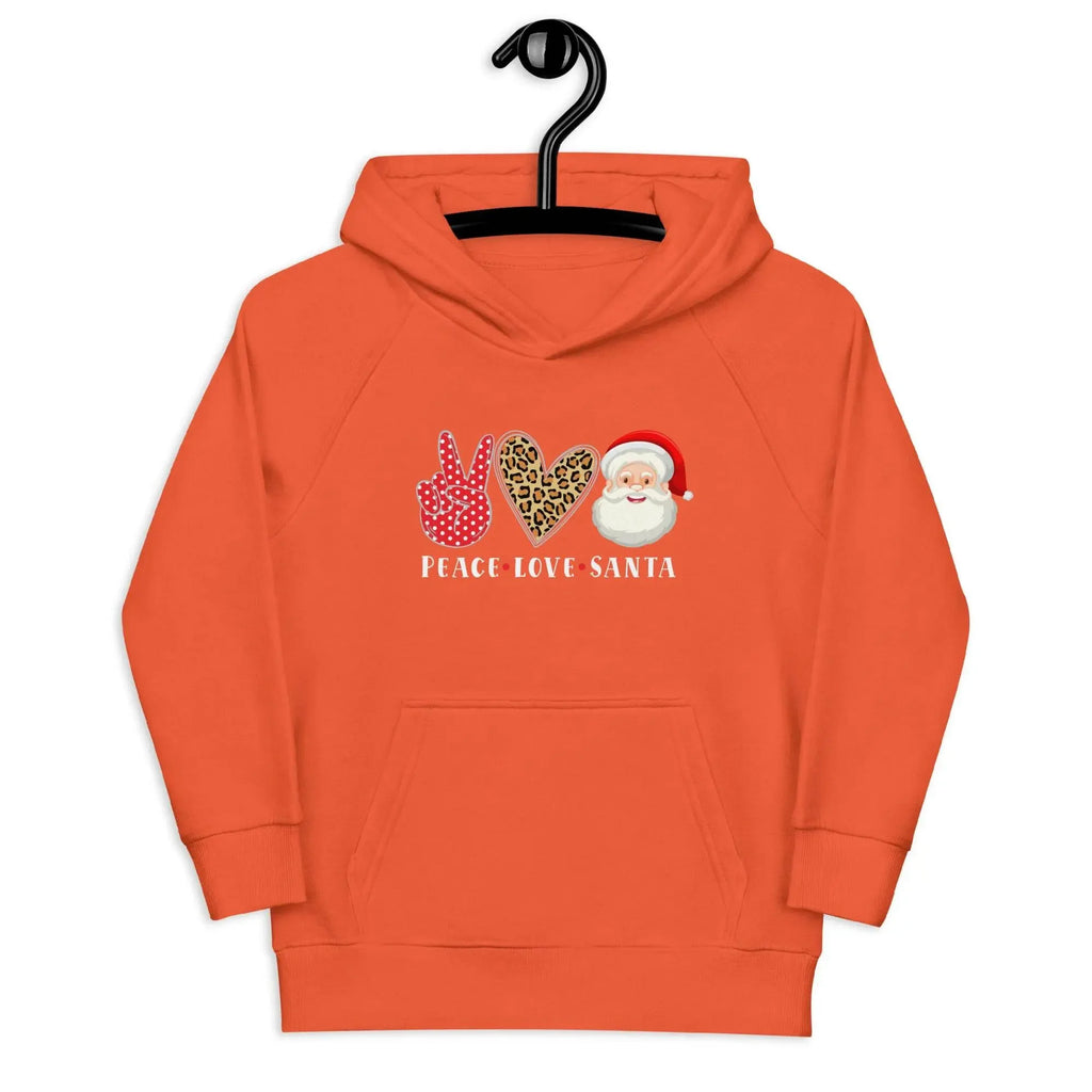Hello Santa Kids Eco Hoodie - IVORYNN