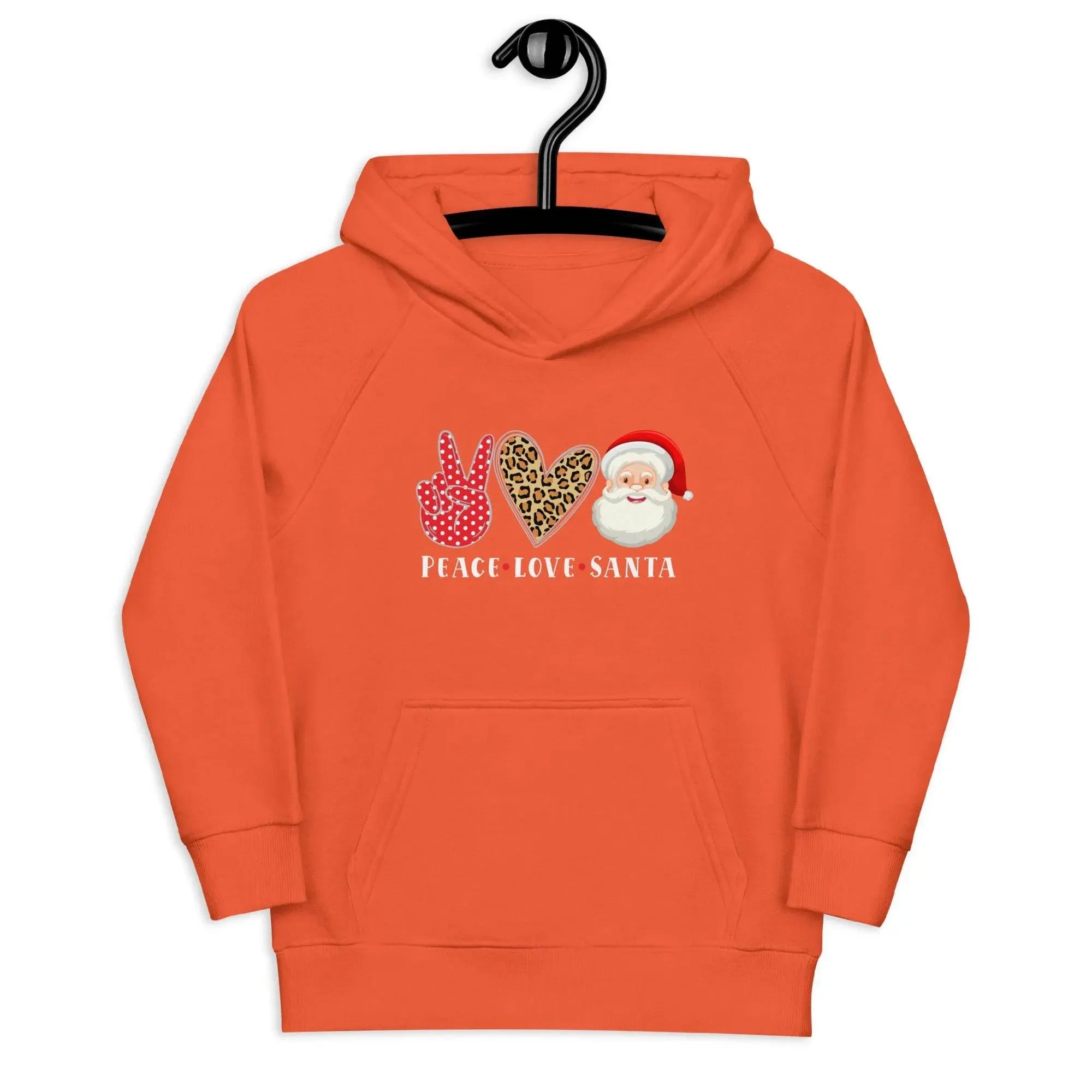 Hello Santa Kids Eco Hoodie - IVORYNN