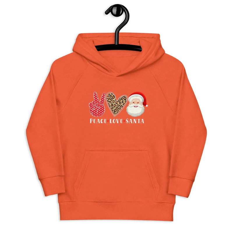 Hello Santa Kids Eco Hoodie - IVORYNN
