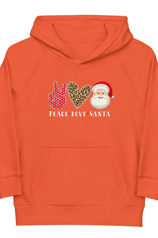 Hello Santa Kids Eco Hoodie - IVORYNN