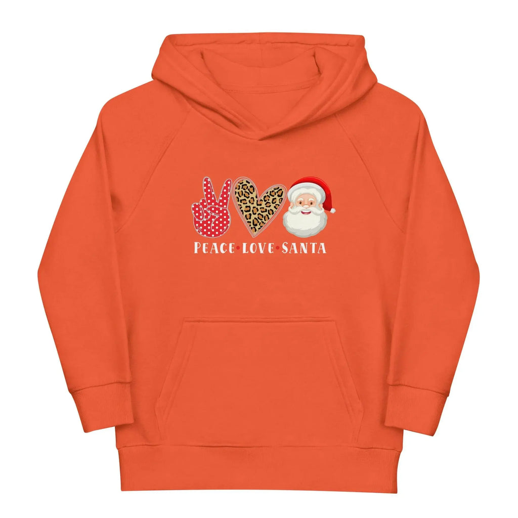 Hello Santa Kids Eco Hoodie - IVORYNN