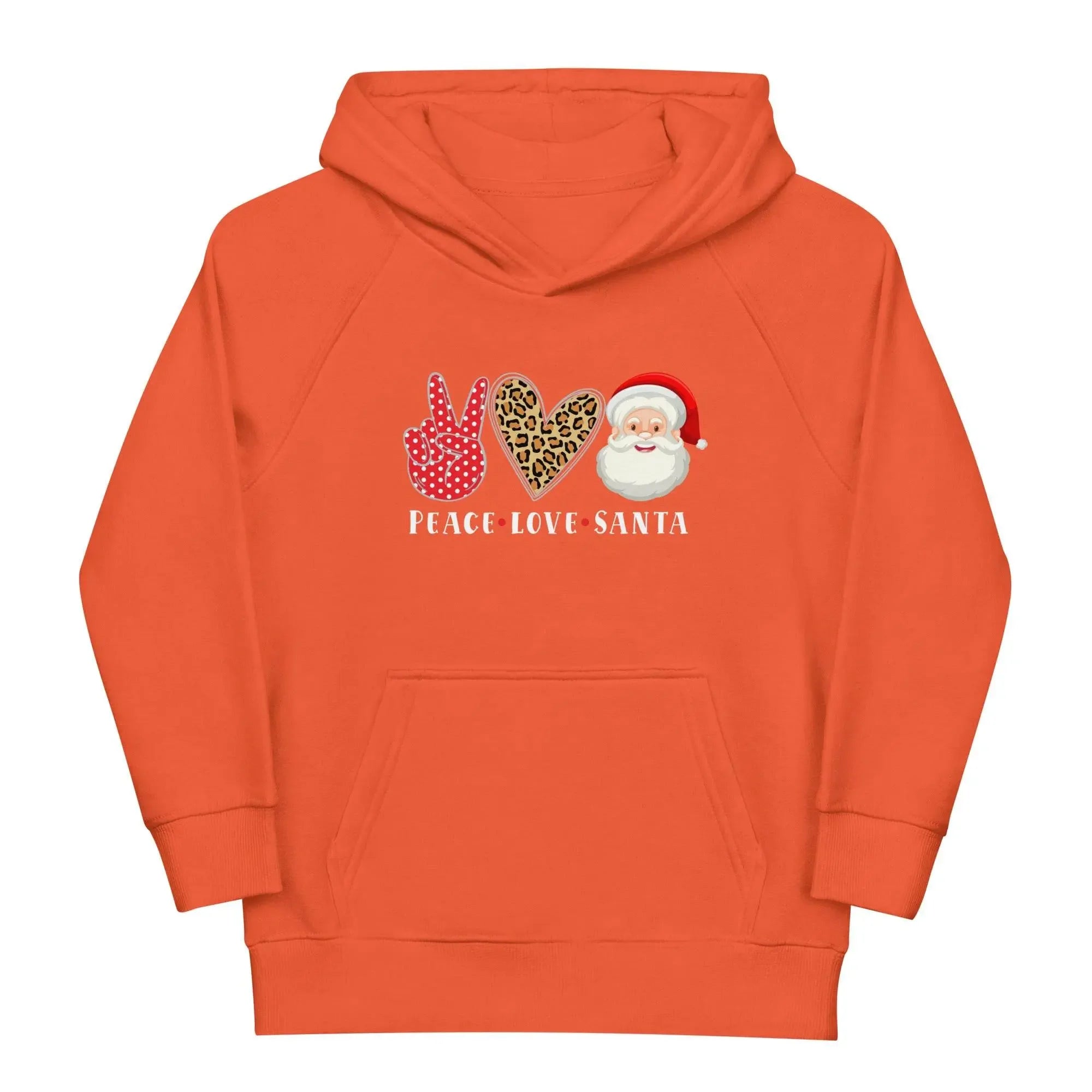 Hello Santa Kids Eco Hoodie - IVORYNN