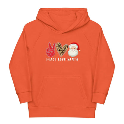 Hello Santa Kids Eco Hoodie - IVORYNN