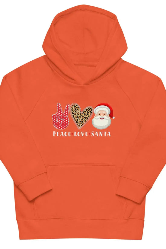 Hello Santa Kids Eco Hoodie - IVORYNN