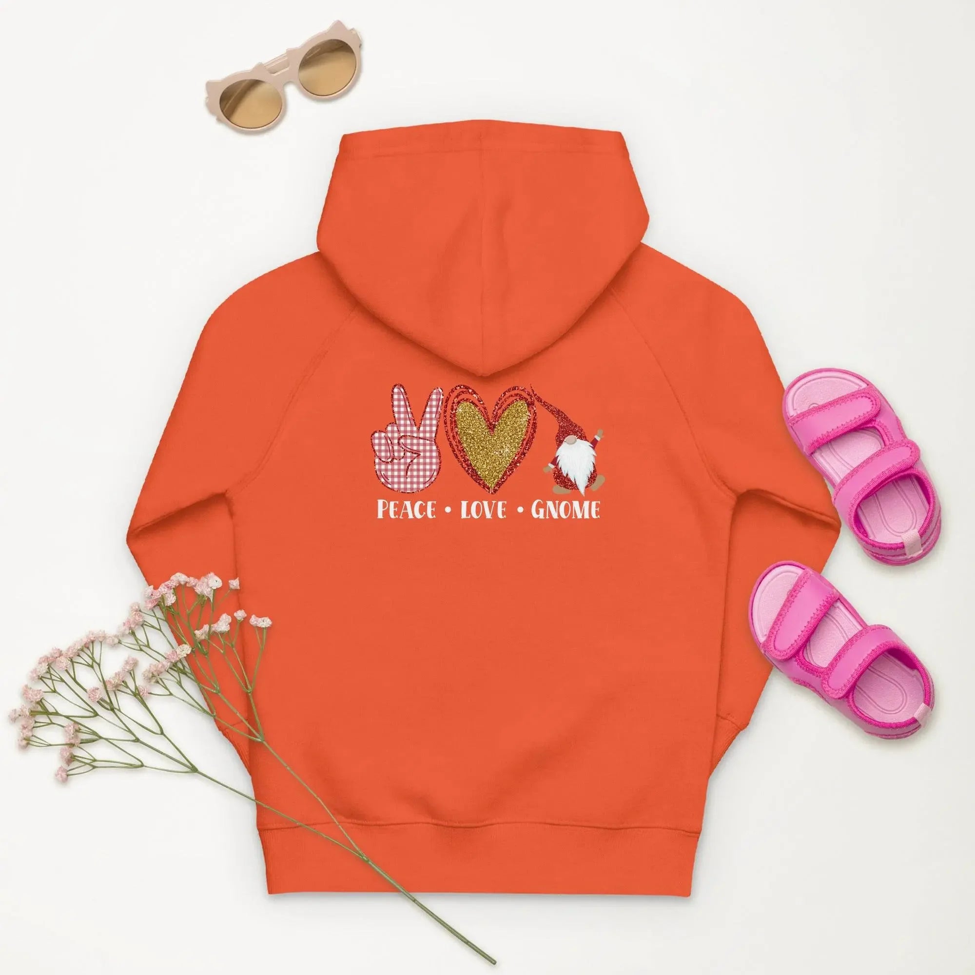 Hello Santa Kids Eco Hoodie - IVORYNN
