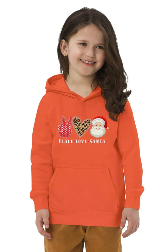 Hello Santa Kids Eco Hoodie - IVORYNN