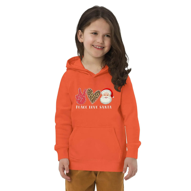 Hello Santa Kids Eco Hoodie - IVORYNN