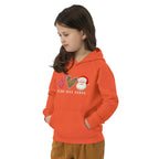 Hello Santa Kids Eco Hoodie - IVORYNN