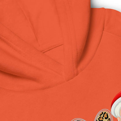 Hello Santa Kids Eco Hoodie - IVORYNN