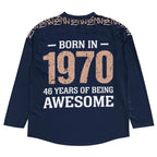 High Level Navy hockey fan Sports jersey - IVORYNN