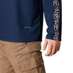 High Level Navy hockey fan Sports jersey - IVORYNN