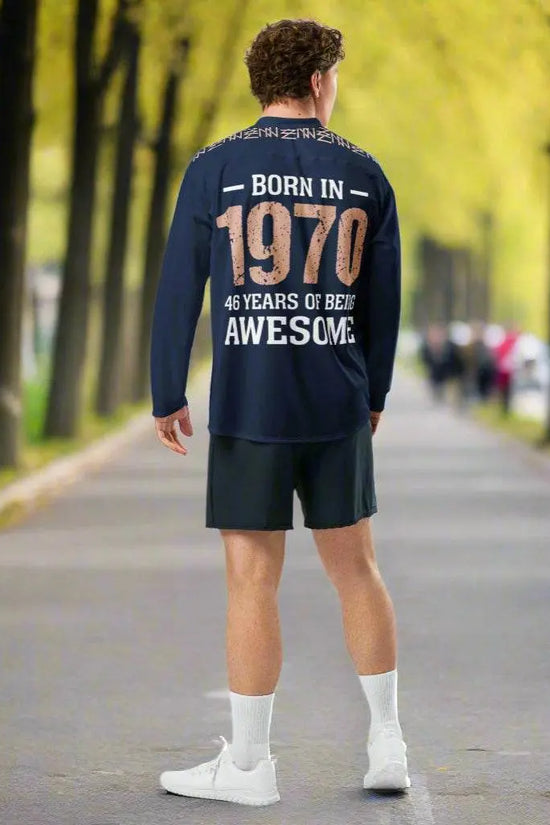 High Level Navy hockey fan Sports jersey - IVORYNN