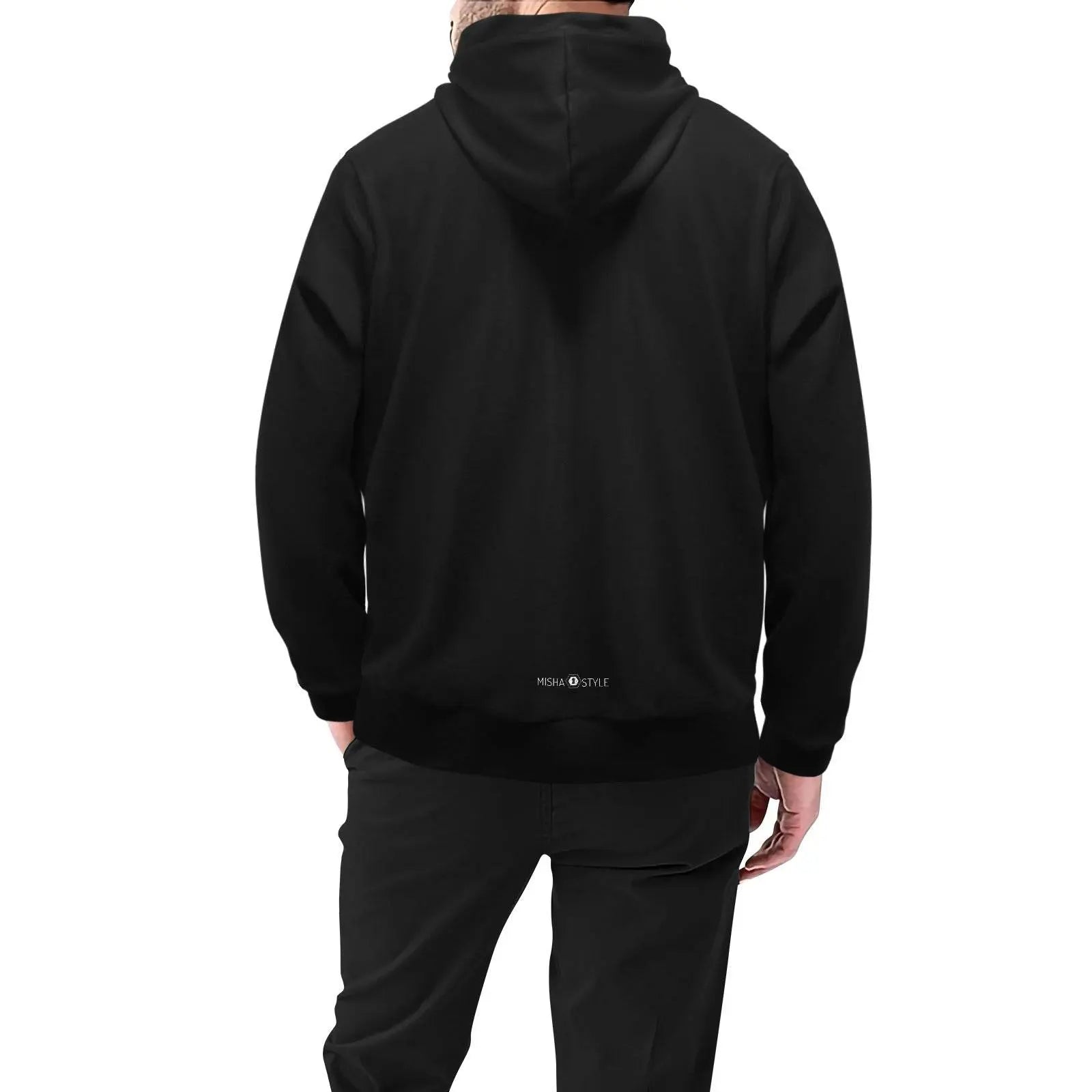 High Neck Pullover Hoodie for Men  H24 - IVORYNN