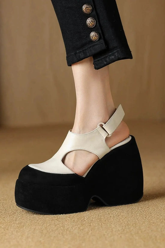 High Thick Luxury Women Sandals - IVORYNN