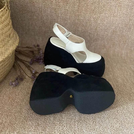High Thick Luxury Women Sandals - IVORYNN