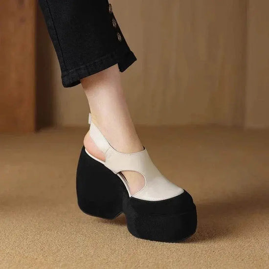 High Thick Luxury Women Sandals - IVORYNN