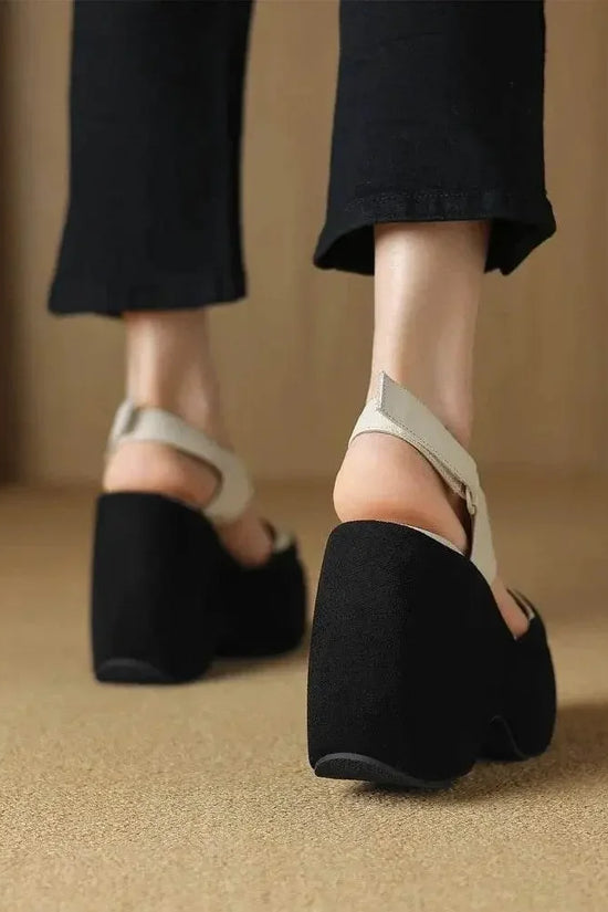 High Thick Luxury Women Sandals - IVORYNN