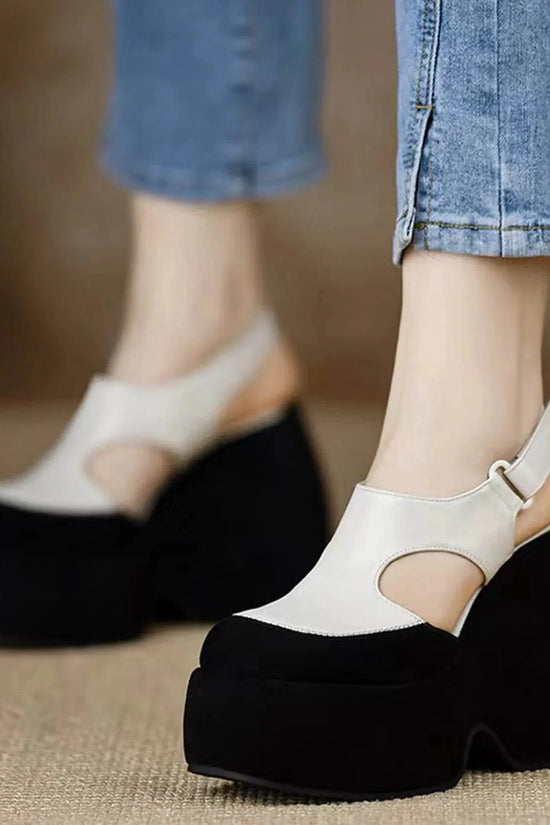 High Thick Luxury Women Sandals - IVORYNN