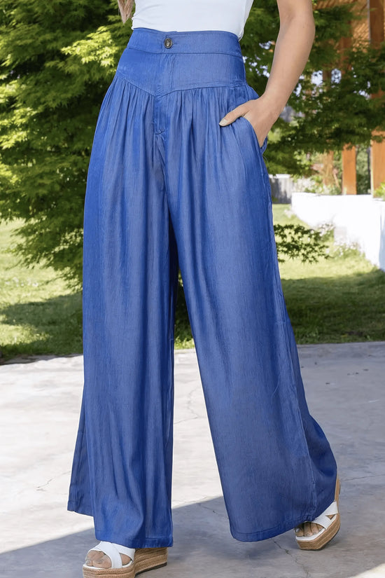 High Waist Autumn Long Wide Leg Loose Jeans - IVORYNN