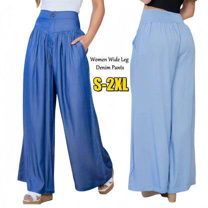 High Waist Autumn Long Wide Leg Loose Jeans - IVORYNN