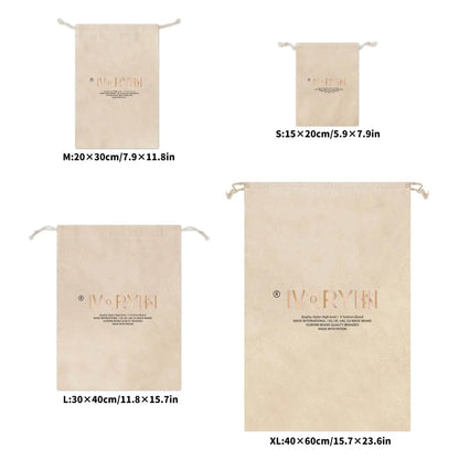 I Love You Dogs Reusable Jute Burlap Tote Bags - IVORYNN