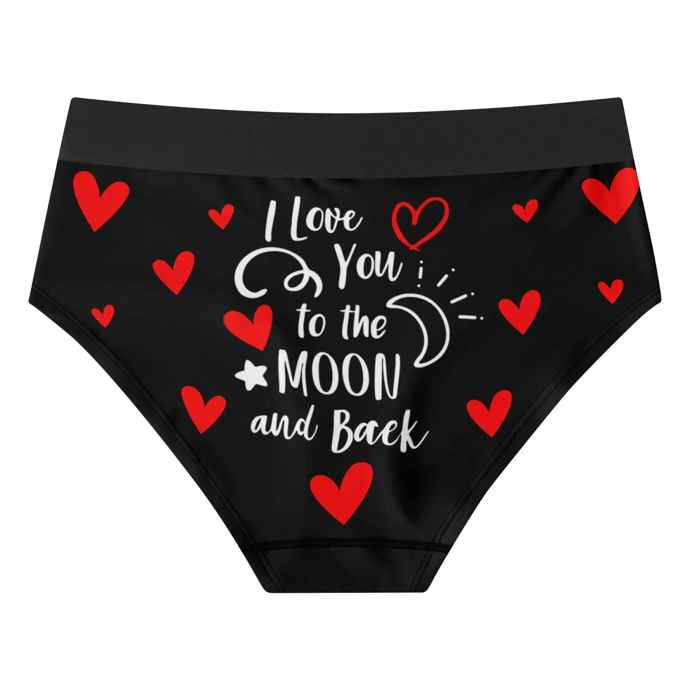 I Love you Womens Mid Waisted Briefs - IVORYNN