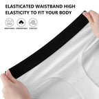 I Love you Womens Mid Waisted Briefs - IVORYNN