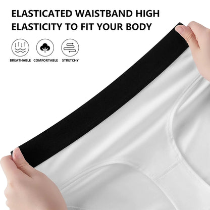 I Love you Womens Mid Waisted Briefs - IVORYNN