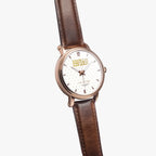 IVORYNN Automatic Watch (Rose Gold) Brown Leather - IVORYNN