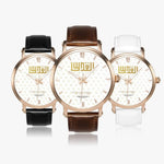 IVORYNN Automatic Watch (Rose Gold) Brown Leather - IVORYNN