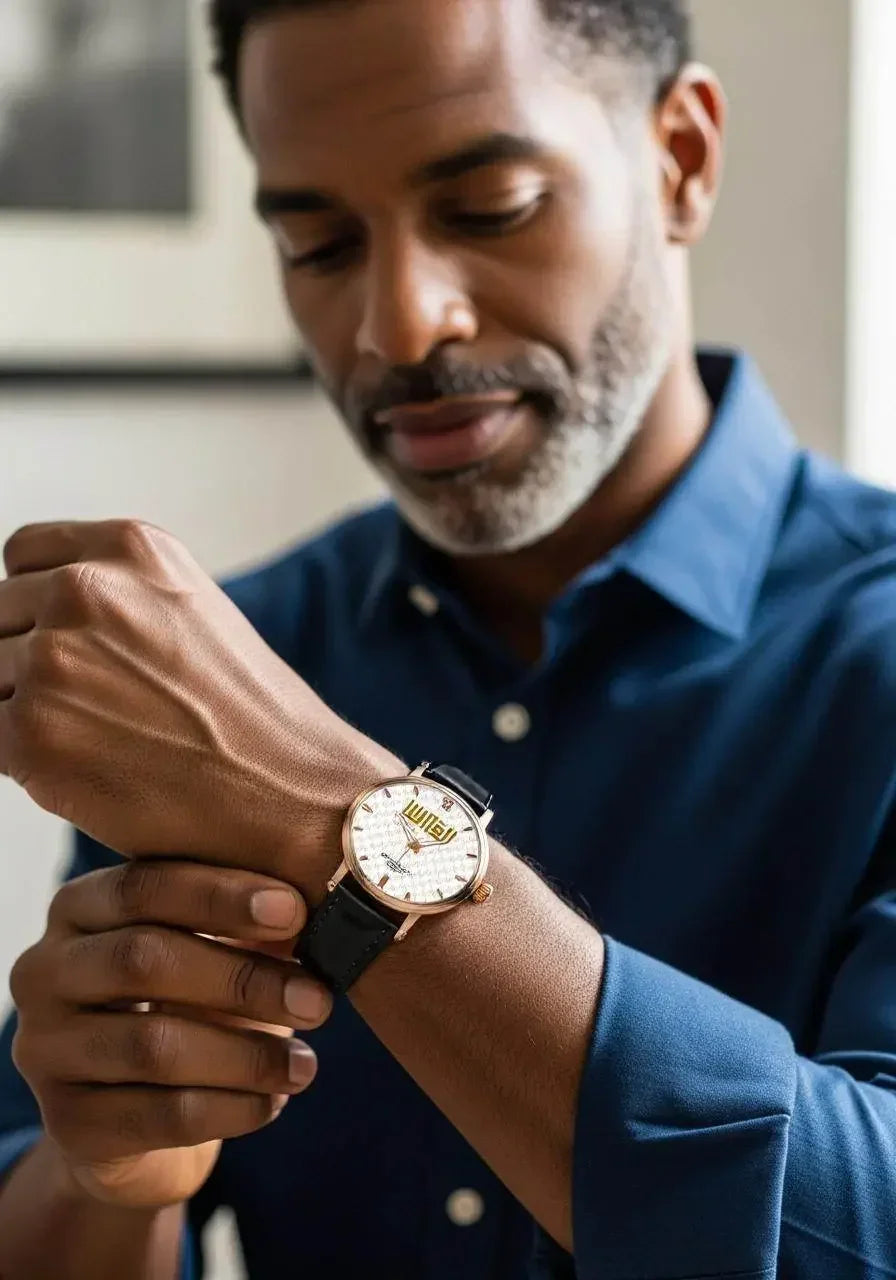 IVORYNN Automatic Watch (Rose Gold) Brown Leather - IVORYNN