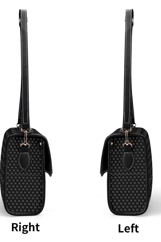 IVORYNN Golden PU Leather Satchel Bag - IVORYNN