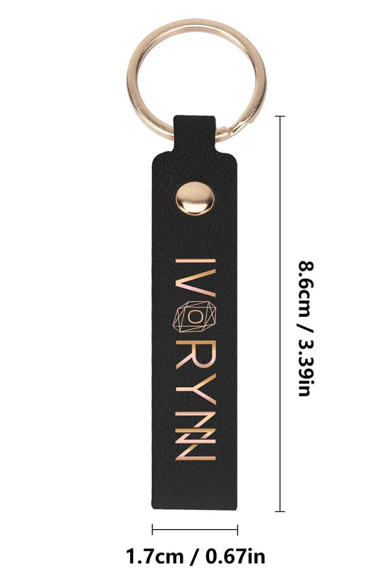 IVORYNN Golden PU Leather Satchel Bag - IVORYNN