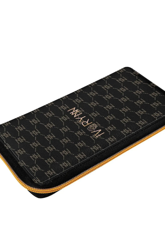 IVORYNN Golden PU Leather Satchel Bag - IVORYNN