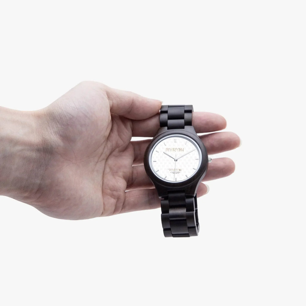 IVORYNN Italian Olive Lumber Quartz Watch - IVORYNN