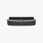 IVORYNN Leather Underarm Black Bag - IVORYNN