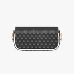 IVORYNN Leather Underarm Black Bag - IVORYNN
