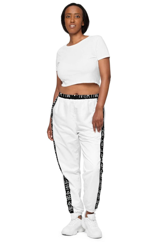 IVORYNN Men Comfortable Luxuy Whie Track Pants - IVORYNN